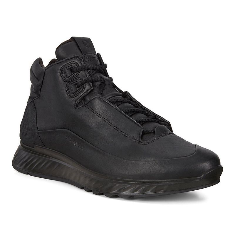 Men Boots Ecco Exostride M - Outdoor Black - India LABJXM051